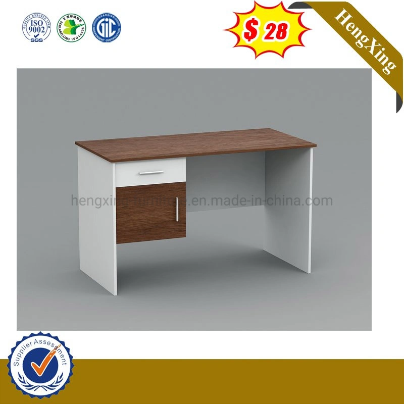 Moderno Estudio simple de madera oscura Desk