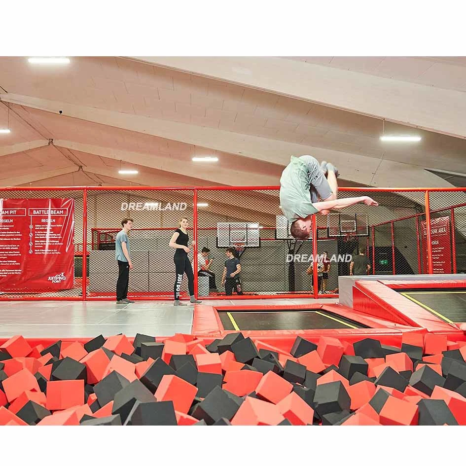 Fournisseur professionnel chinois de trampolines élastiques de haute qualité personnalisés pour un usage commercial