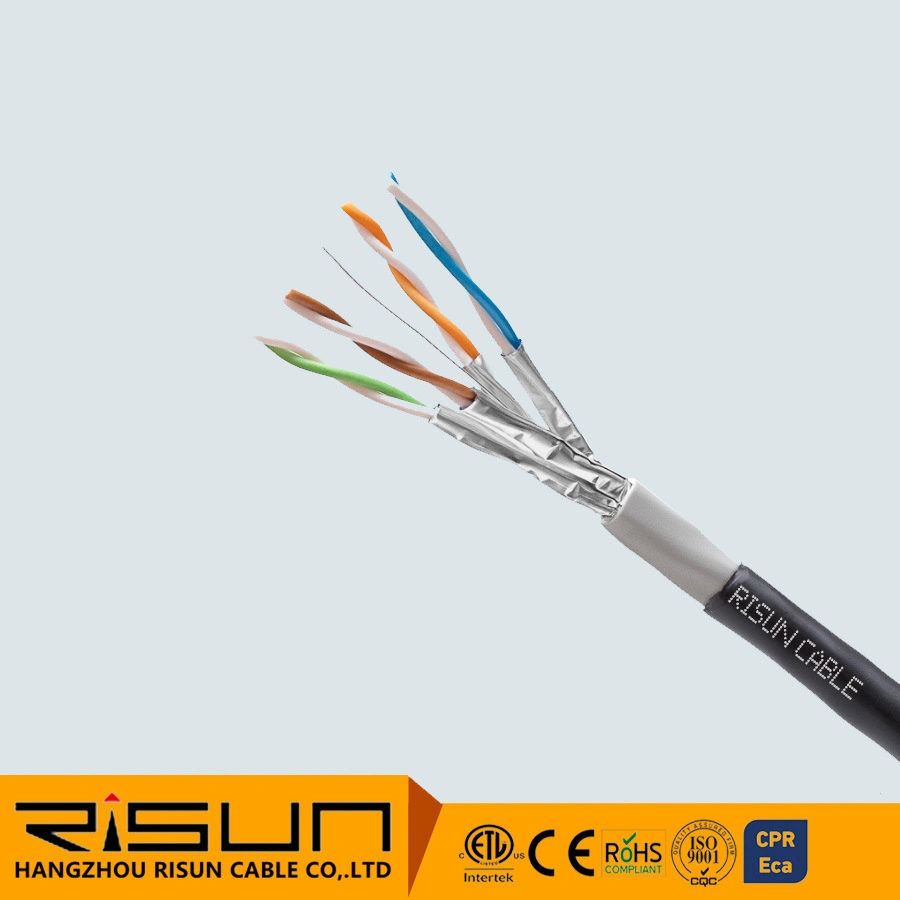 Double Jacket (PVC+PE) CAT6A Outdoor U/FTP LAN Cable