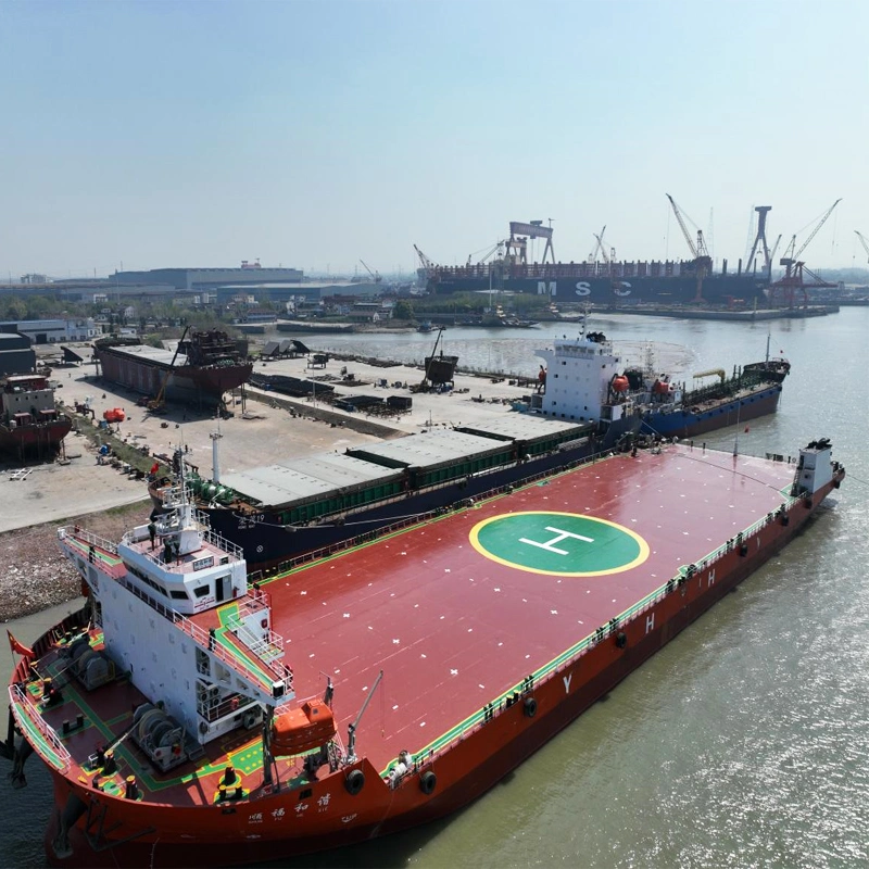 Qinhai CCS BV Certified Cargo Ship Container Vessel with High Construction Efficiency