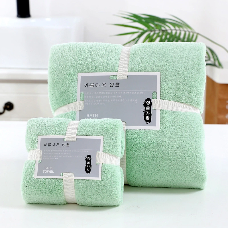 Promotion Gift Packed Microfiber Fleece Towel Set with Logo Customized