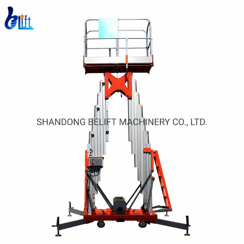 Hydraulic Lift Aerial Work Platform Window Cleaning Equipment