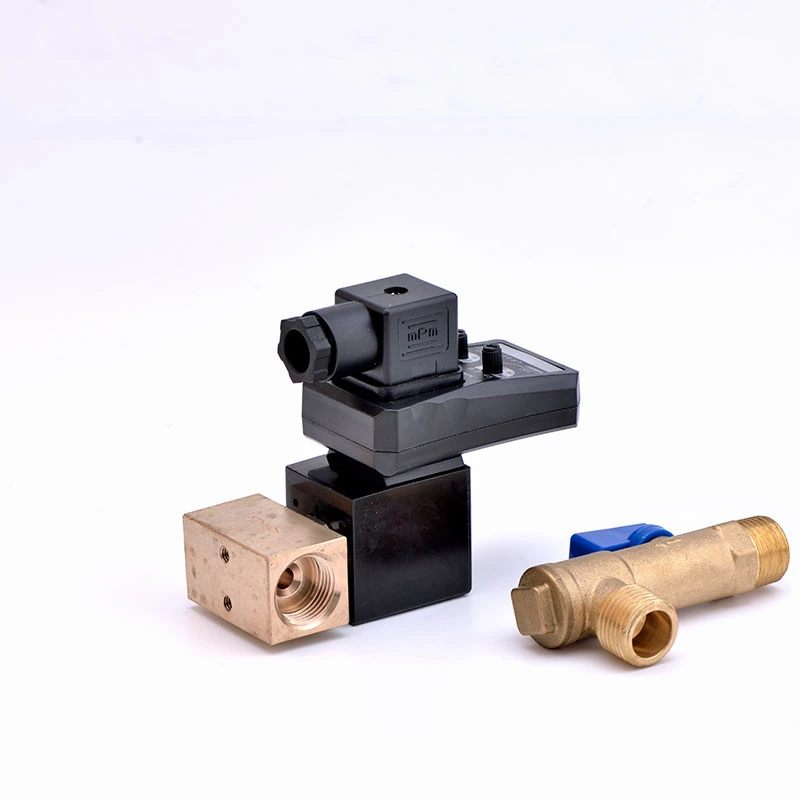 Automatic Brass Electronic Water Drain Valve with Mechanical Pneumatic Timer Solenoid Drain Valve for Air Compressor