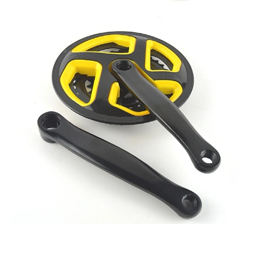 Steel Bicycle Parts Crank and Chainwheel Uitable for All Kinds of Variable Speed Bicycle