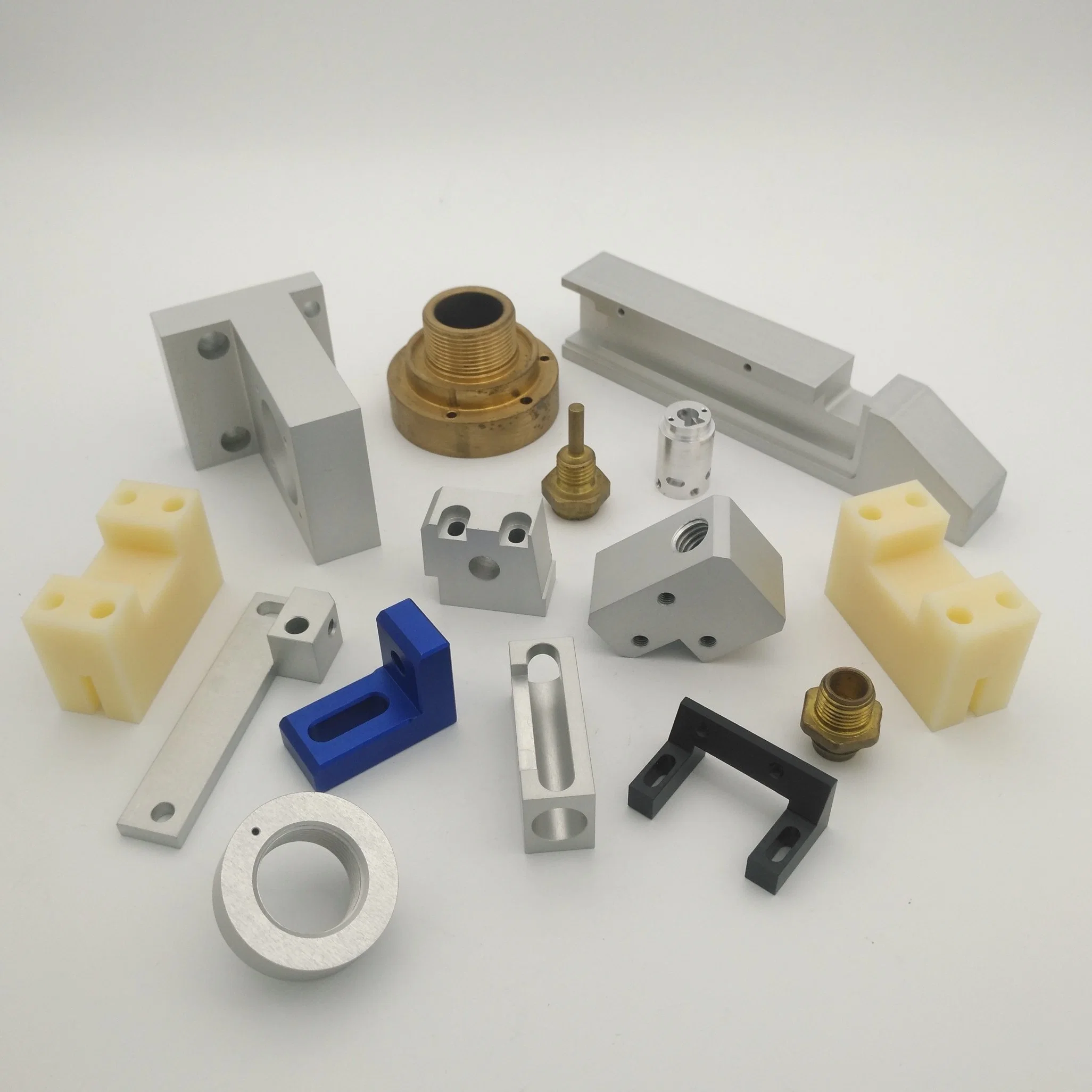 Customized Precision CNC peças de semicondutores de nylon e peças metálicas Usinagem