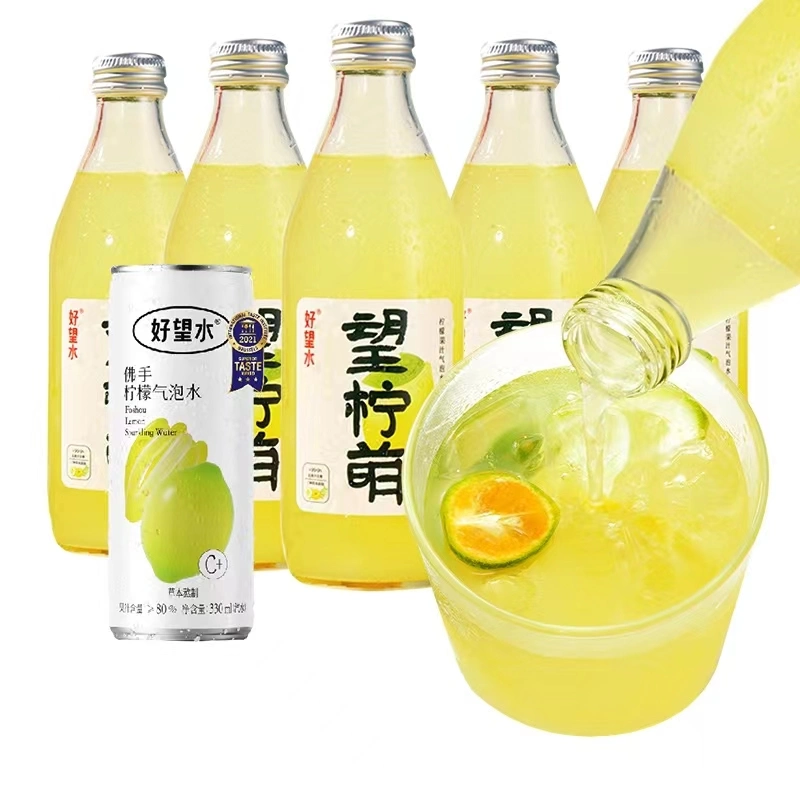 OEM No Alcoholic Wholesale/Supplier Soft Drink 300ml*24bottle Lemon Juice