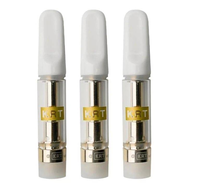 Newest Empty Krt Vape Cartridges 0.8ml 1ml Ceramic Cartridge Atomizers Fit for 510 Thread