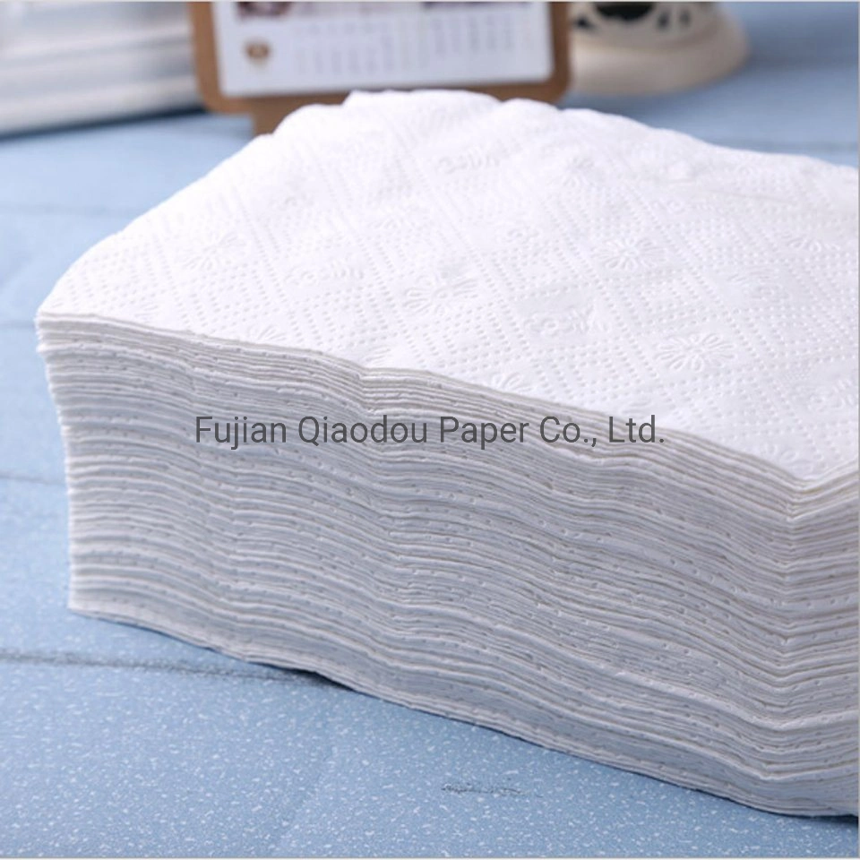 Qiaodou Embossed Absorb Quickly Reasonable Price Family Tissue