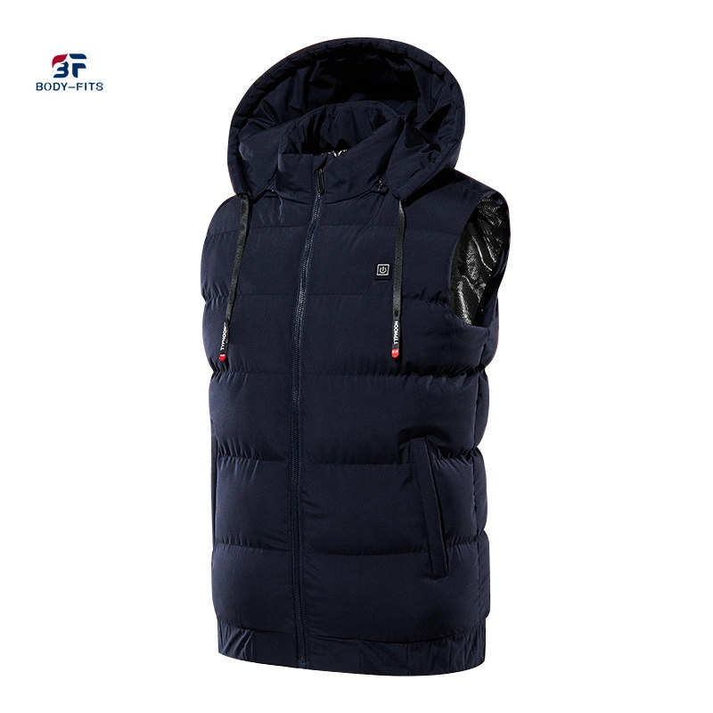 Gilet Riscaldato Thermal Coat Electric USB Heating Sleeveless Vest for Men