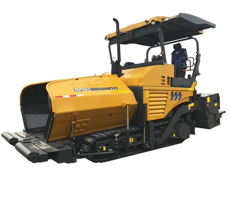 RP903 Road Paver Machine for Sale Straight Road Paving Construction Works