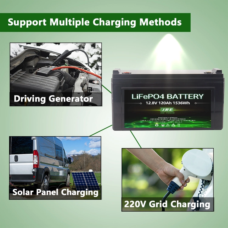 Long Life 12V 24V 120ah 250ah Deep Cycle Lithium Battery Solar Battery