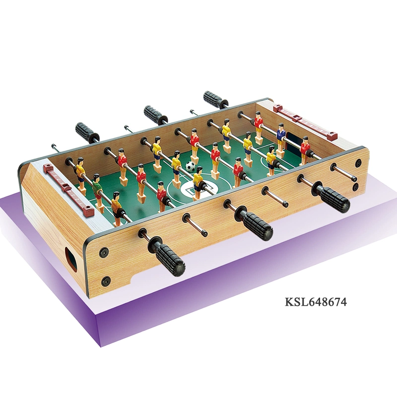 Deportes de padres-niños Favoritos de madera Foosball Juego de mesa Mini Interior Fútbol Mesa Deportes Entretenimiento Juguete Funny Fútbol de Mesa