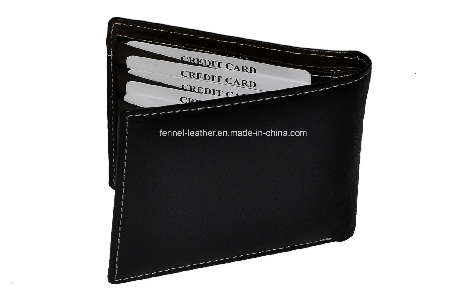 Fabriquer High Fashion Men Business Designer Fashion Wallet pour RFID Protection antivol avec porte-carte à glissière et poche pour monnaie Portefeuille en cuir (EU4106)