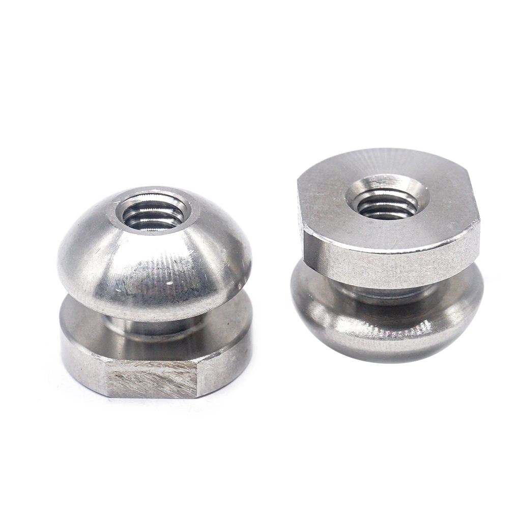 Customized Higher Precision CNC Machining Aluminium Part Ball Inner Thread Screw