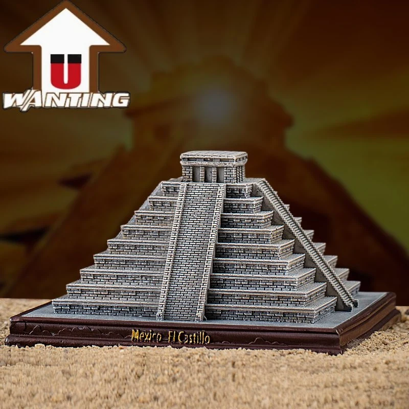 Customized Ancient Egypt Mayan Pyramids Classic Building Office Decor 3D Model Souvenir