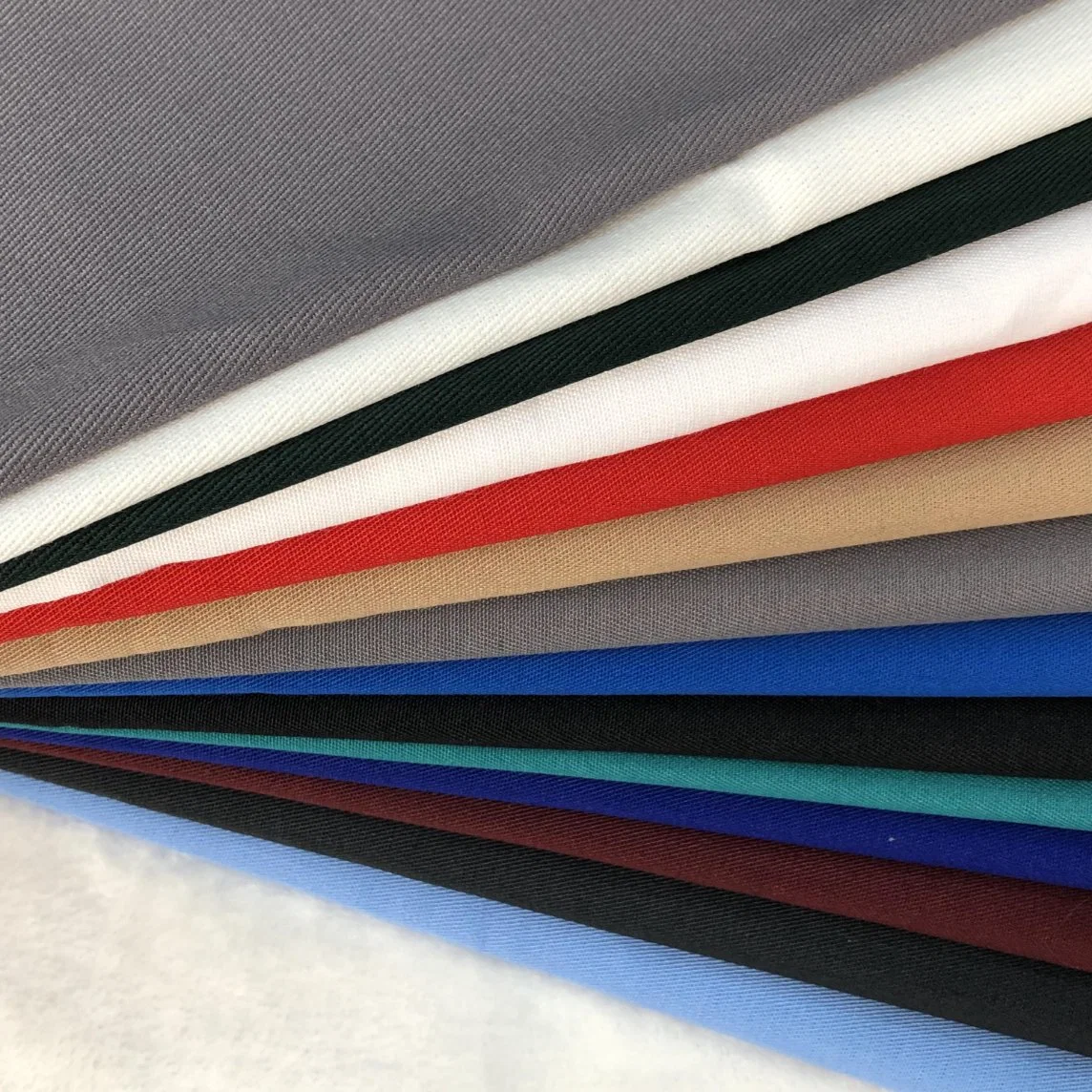 65 Polyester 35 Cotton Uniform Textiles Workwear Tc Twill Polycotton Fabric