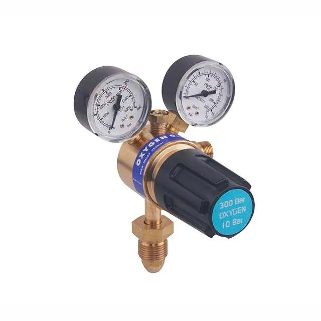 British Type Industrial Gas Oxygen Acetylene Argon CO2 Regulator