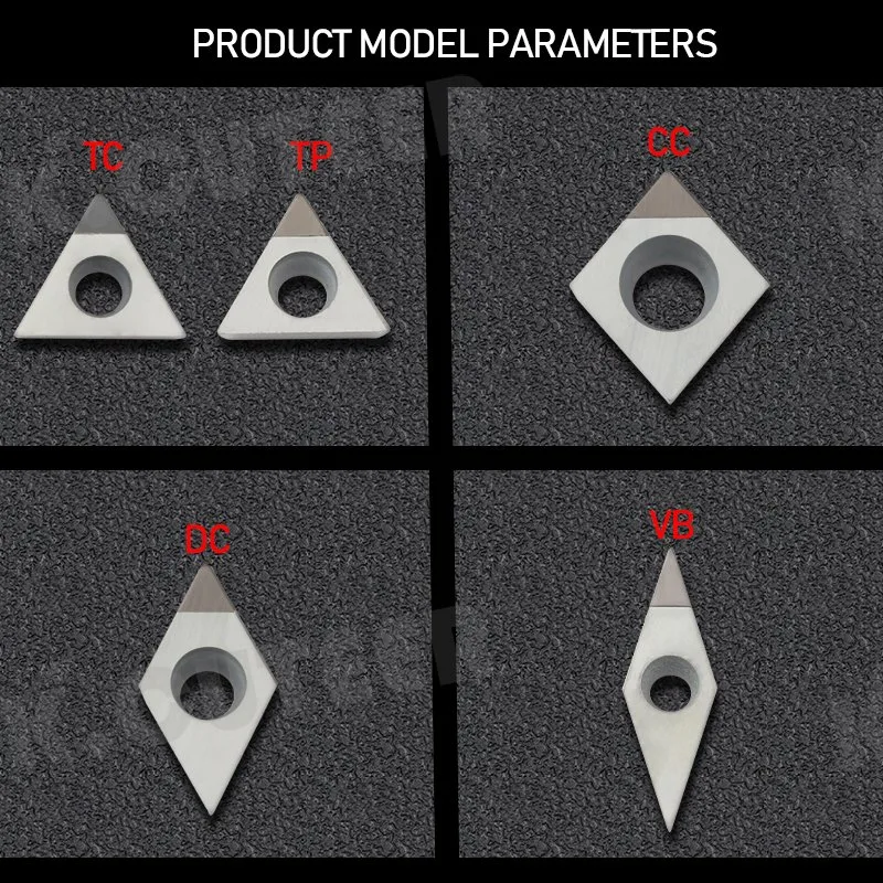 PCD Diamond Insert Extrusion Blade Vcgt for CNC Tools