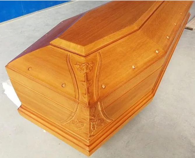 Fabricant cercueil en bois massif de haute qualité