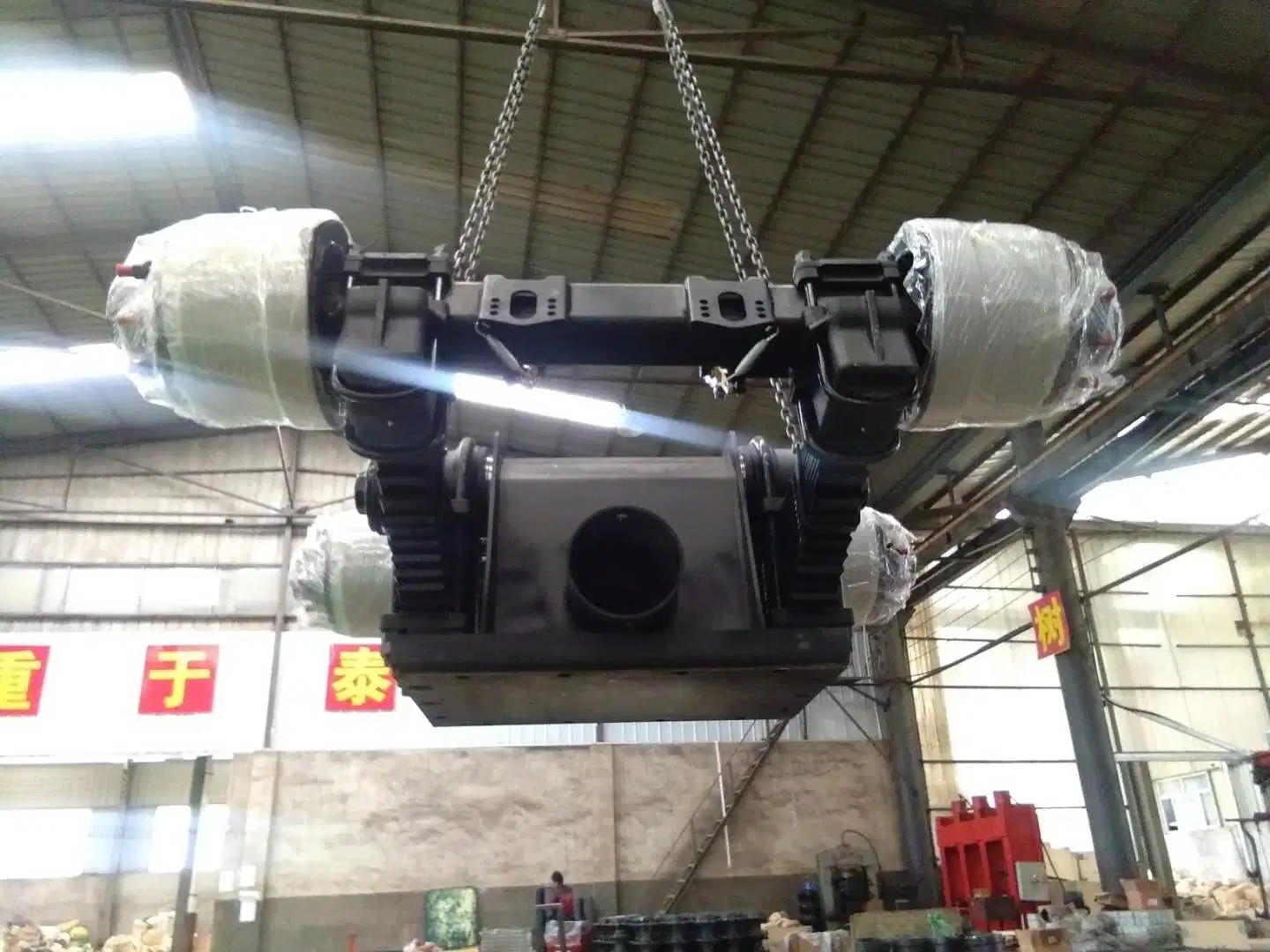 Heavy Duty Tower of Single Point Hanging Heart Type Bogie Suspension with High quality/High cost performance 