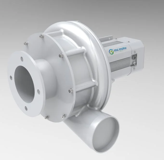 Tratamento de Água do ventilador centrífugo de alta eficiência 25KPA Pressão Alta 14m3/min de proteção ambiental