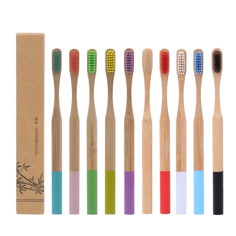 Professional Factory Hotel Toothbrush Disposable Soft Bristle Toothbrush Bamboo Toothbrush