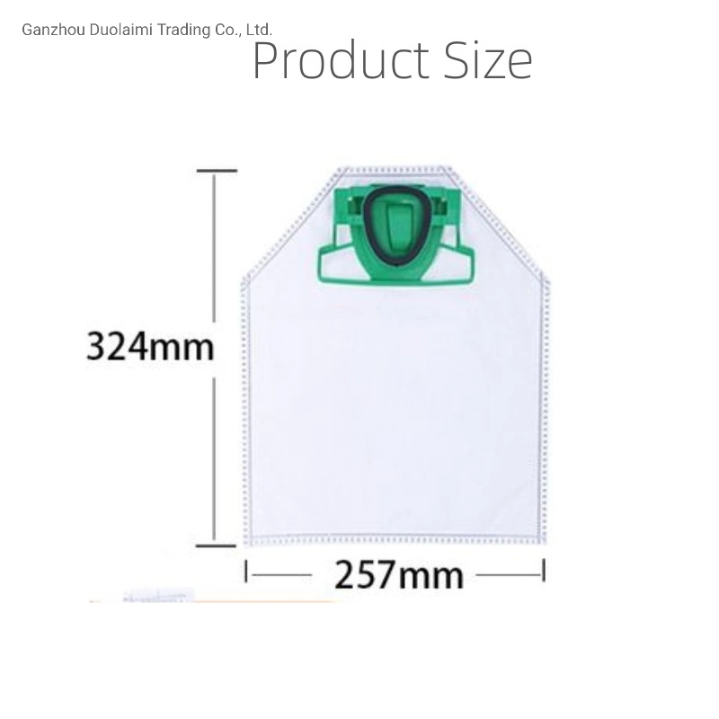 Microfleece Vacuum Cleaner Bags for Vorwerk Kobold Vk200 Fp200 Filter Bags