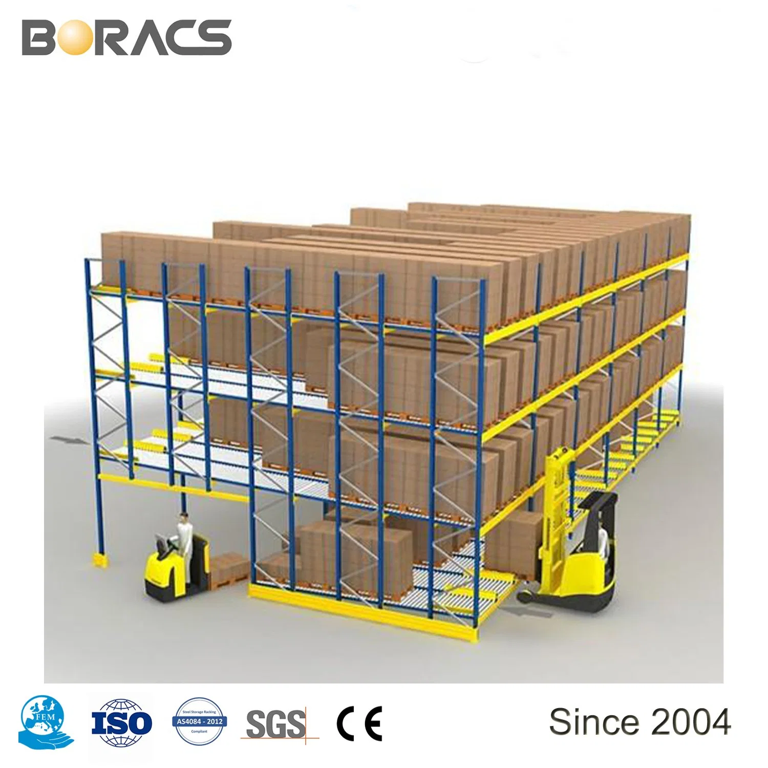 Lager Schwerkraft-Rack Heavy Duty Pallet Rack Und Holz Regal Storage System Heavy Duty Storagetype Multi-Level