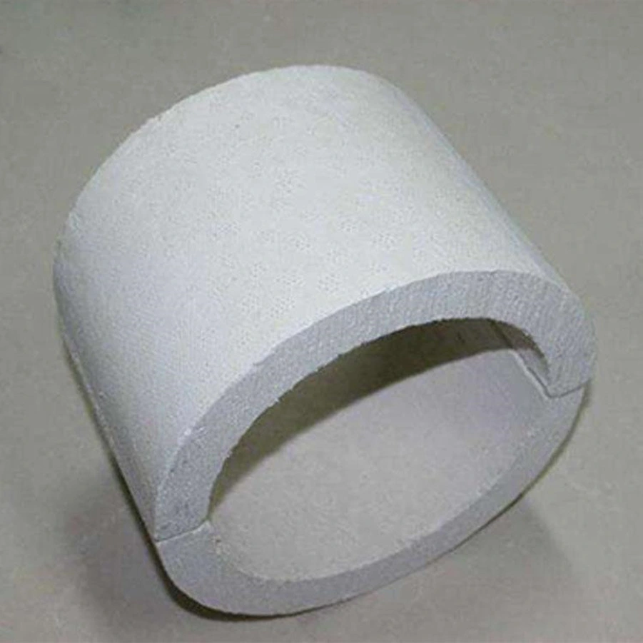 Low Thermal Conductivity Heat Insulation Calcium Silicate Pipe Cover