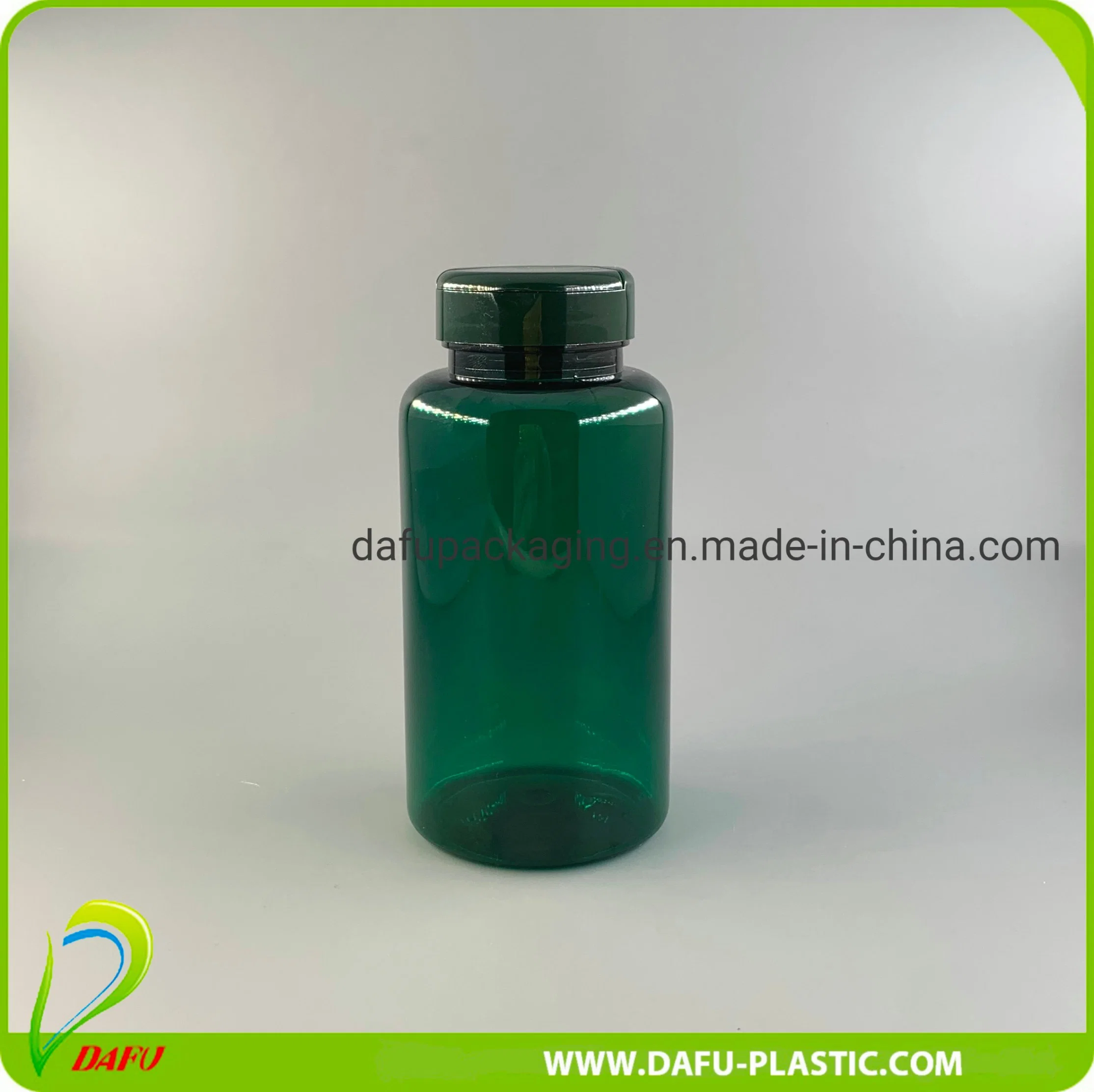 Personalisierte 200ml Pillen Medizin Flasche Haustier Plastikbehälter mit Flip Obere Kappe