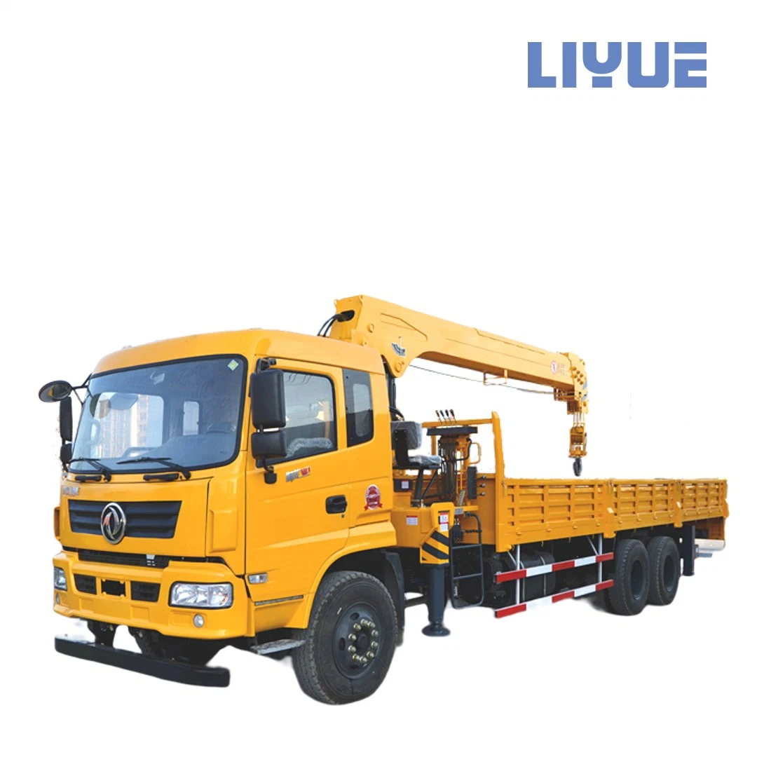 China Brand Truck Mounted Crane 14 Ton Lifting Capacity Construction Equipment for Sale