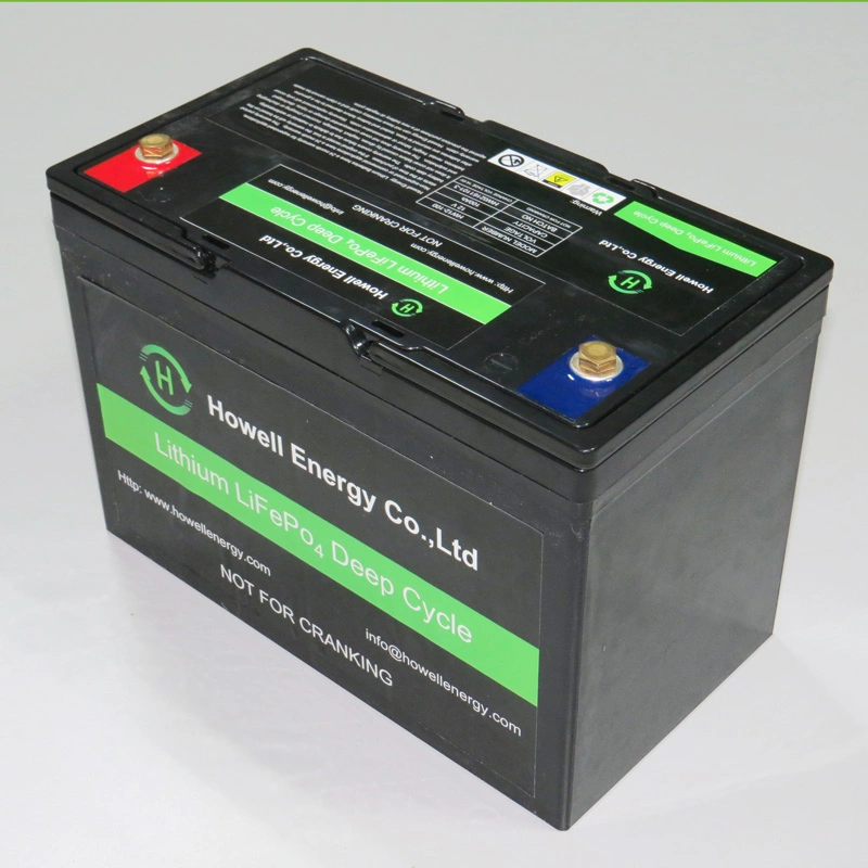 Deep Cycle LiFePO4 Batterie Lithium Ion 12V 100ah Bluetooth Smart Battery