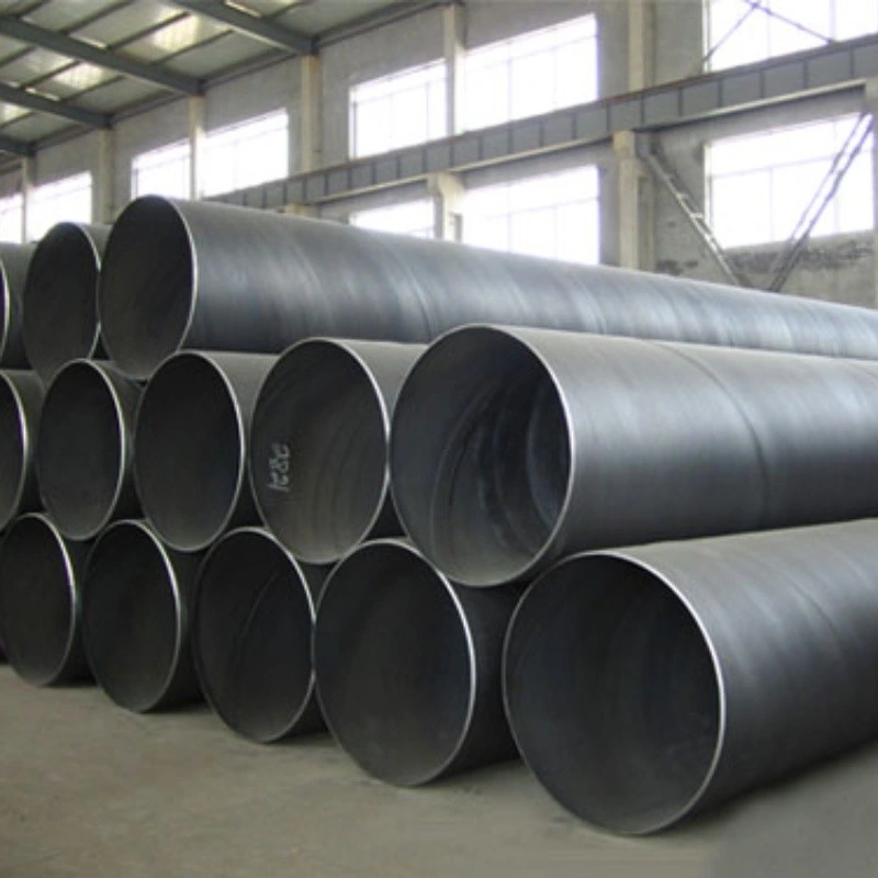 Underground Black Pipe/SSAW Large Diameter Welded Ms Steel Pipe