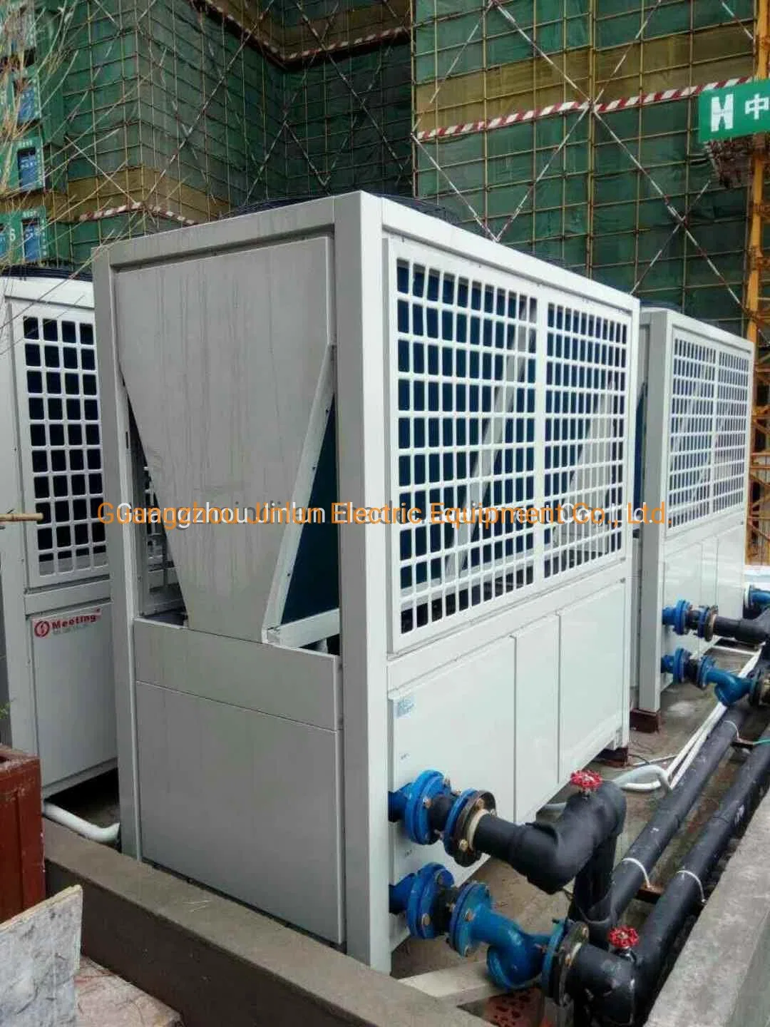 Electronic Component Air Source Heat Pump High Tempertaure Top Blowing