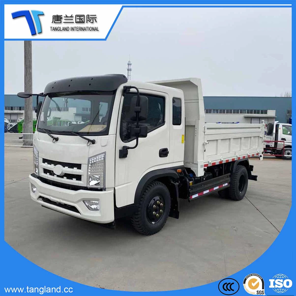 4*2 léger/moyen Self-Discharging Lcv Construction chariot