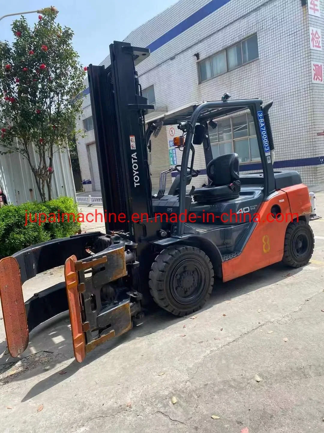 Used Orignal Japan Manufactured Fd30 Toyota Forklift Truck Diesel 3 Ton 3mast Second Hand Forklift Truck