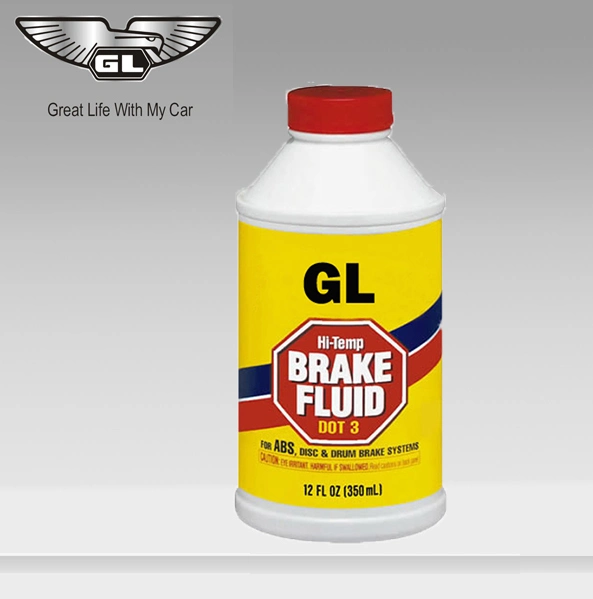 Super Brake Fluid DOT 3 Auto Brake Oil in Tin Cans