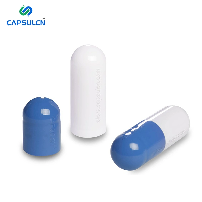 Capsulcn HPMC Mix of Green and White Support Customization Kosher Certified Empty Vegetarian Capsule Vegetarian Capsule Shell