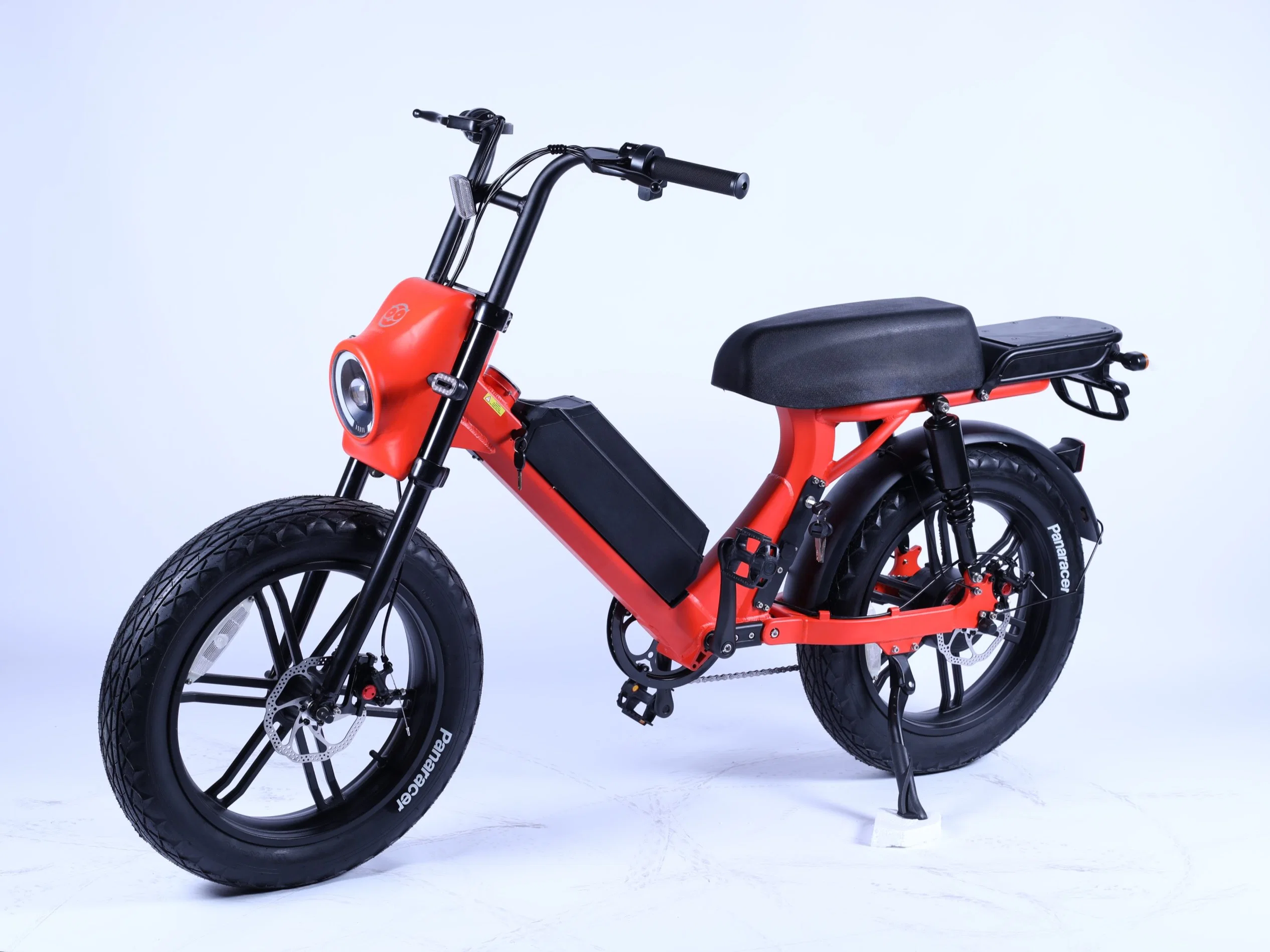 Bicicleta de scooter elétrica de 1000 W 52 V com pneu adiposo de 20 polegadas