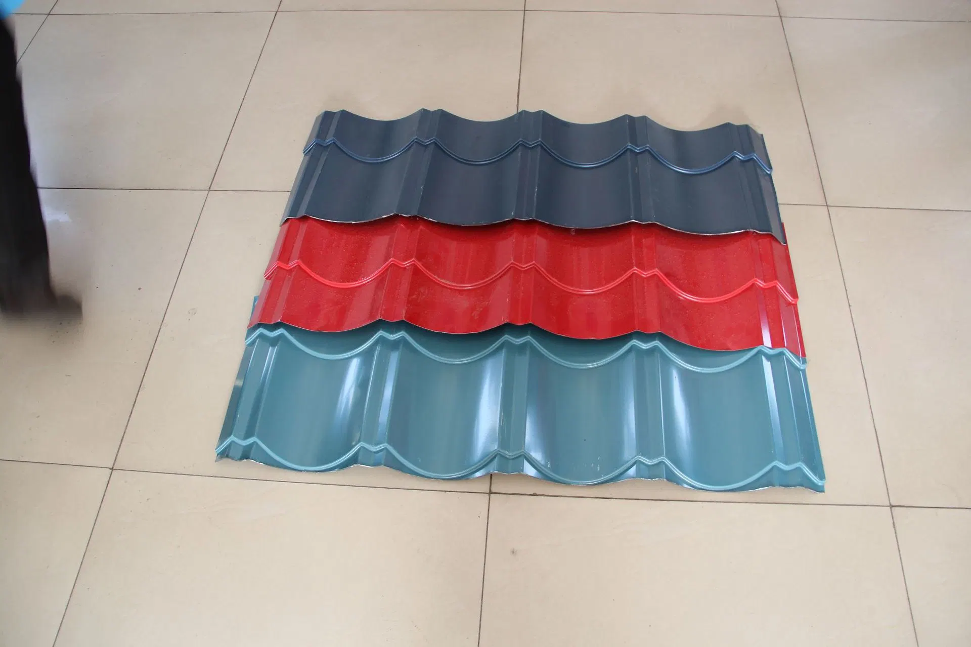 Asia Steel Color Coated Cheap Metal Zinc Corrugated Steel Roofing Sheet with Prime Quality