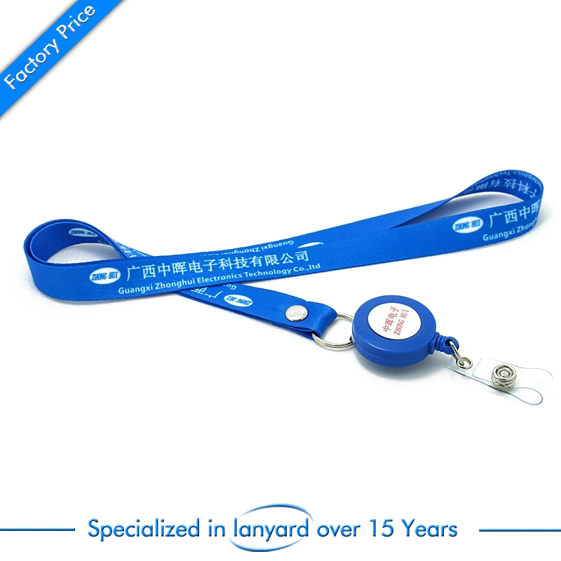 High quality/High cost performance  Low Price Polyester Printed Woven Nylon Neck Strap Card Holder Keychain Sublimation Webbing Heat Transfer Printing Tubular Lanyard From China