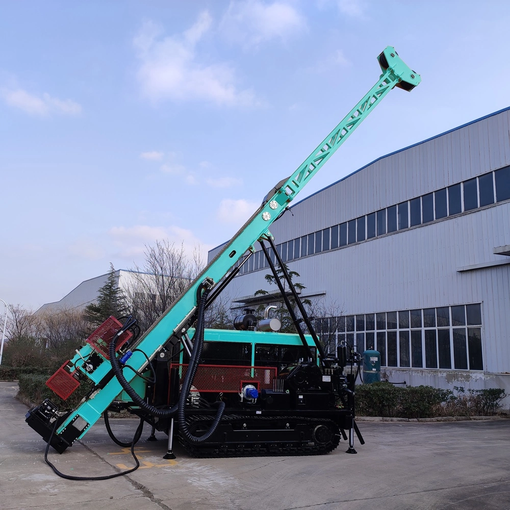 Cheap Crawler Desiel Geological Diamond Drill for Sale Rotary Price Core Drilling Rig Hfdx-4+