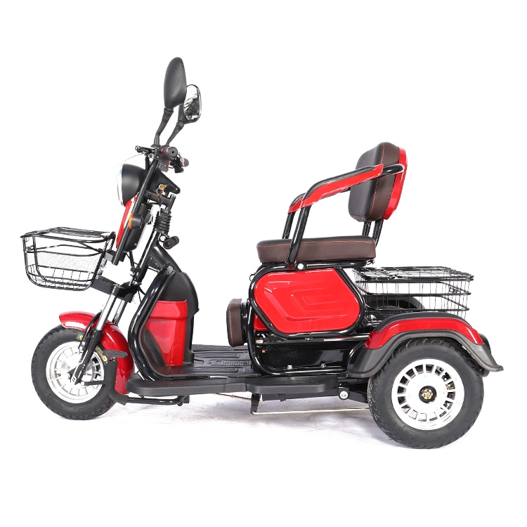 50km Max Range Low Speed Electric Tricycle Electric 3 Wheelers