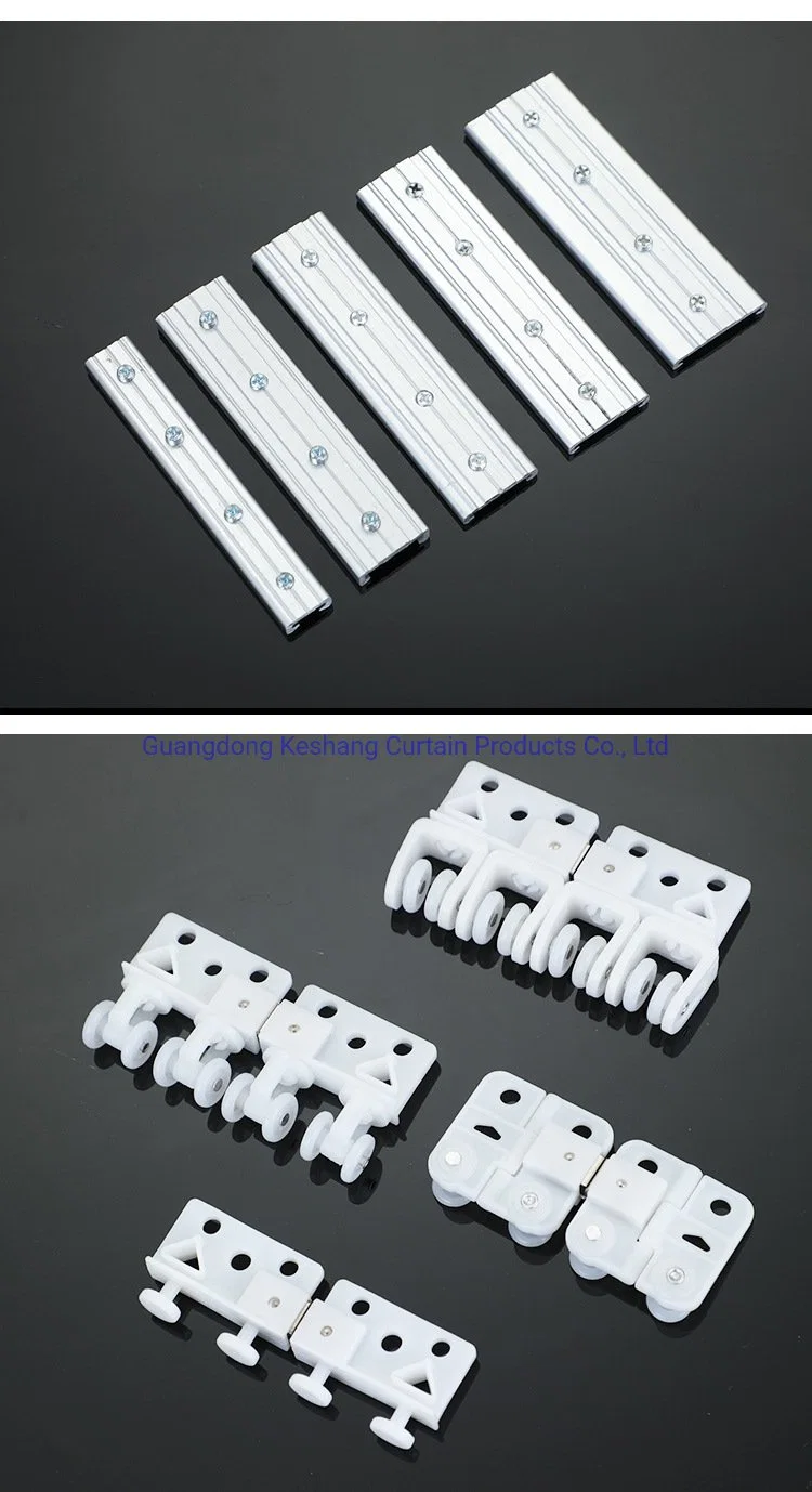 Wholesale/Supplier Popular Hot Sell High quality/High cost performance ABS Head Track Corner Connection Aluminum Material Exquisite Workmanship Curtain Accessories Curtain Rail Connector