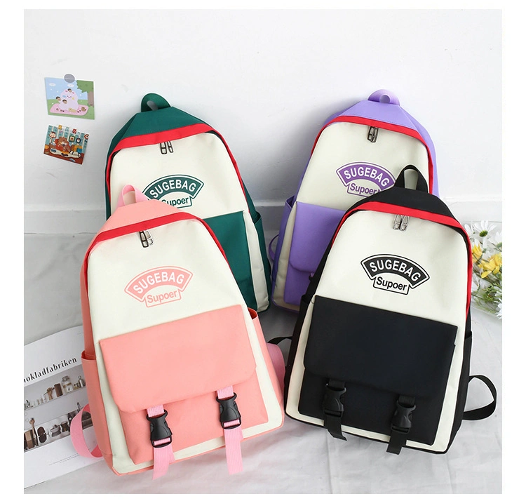 Customized Promotional Gift School Bag Backpack Set