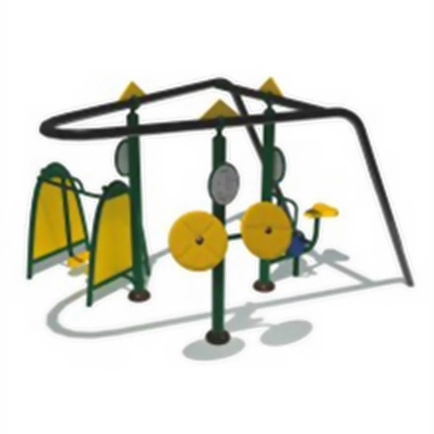 Outdoor Park Community Square Children's Fitness Exercise Equipment Disc