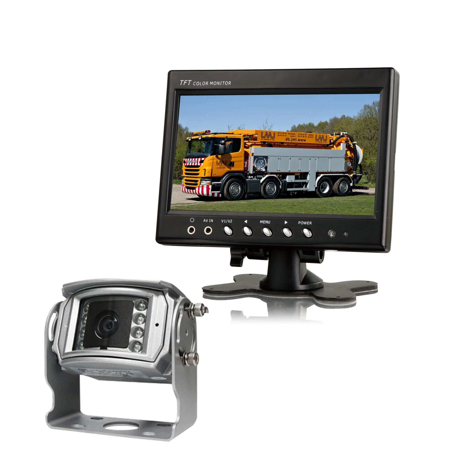 7 Monitor des Zoll-TFT LCD für Auto-Bus-Fahrzeug CCTV-Sicherheitssystem