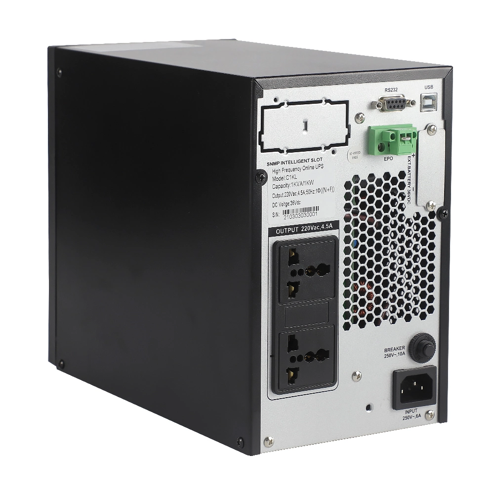 IGBT Online UPS Power System 1kVA 2kVA 3kVA 6kVA 10kVA with PF1, Epo, RS232, USB, Adjustable AC Charger 1A - 12A and Very Cheap Price