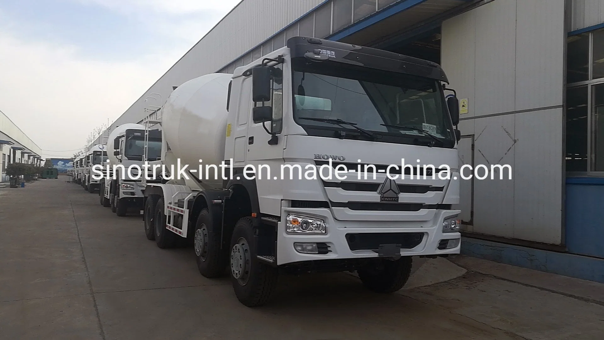 Sino Truck HOWO Customized New 8 Cbm Concrete Mixers Truck Body Mixing Drum