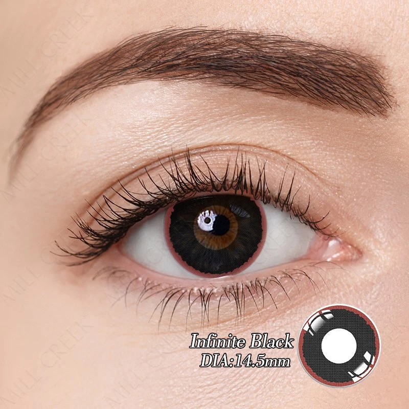 OEM Factory Natural Black Contacts Cosmetic Contact Lenses Optical Eyes Lenses Lentes De Contacto Solotica Manufacturer Cosmetic Contact Lens